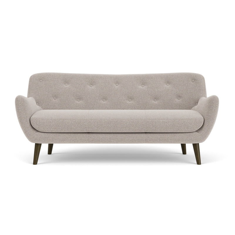 Agnes Brown Textured Weave / Dark Walnut