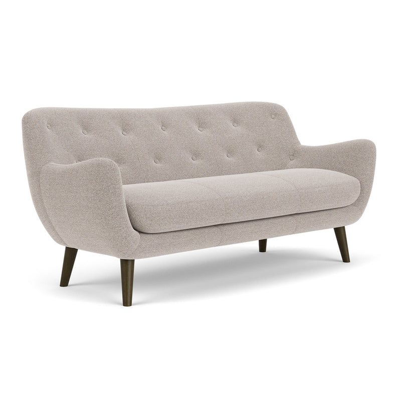 Agnes Brown Textured Weave / Dark Walnut