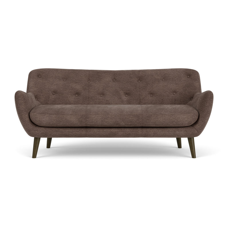 Aulla Cacao Textured Weave / Dark Walnut