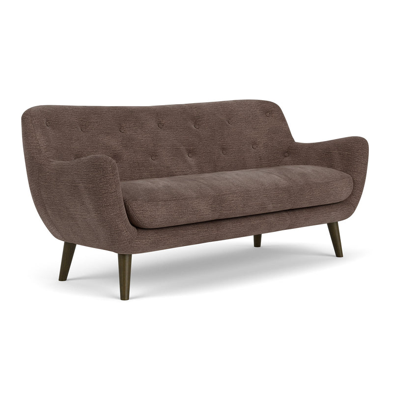 Aulla Cacao Textured Weave / Dark Walnut