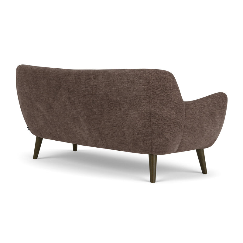 Aulla Cacao Textured Weave / Dark Walnut