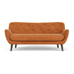 Danny Amber Textured Weave / Dark Walnut