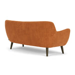 Danny Amber Textured Weave / Dark Walnut