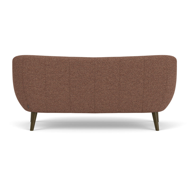Pebble Rust Boucle / Dark Walnut