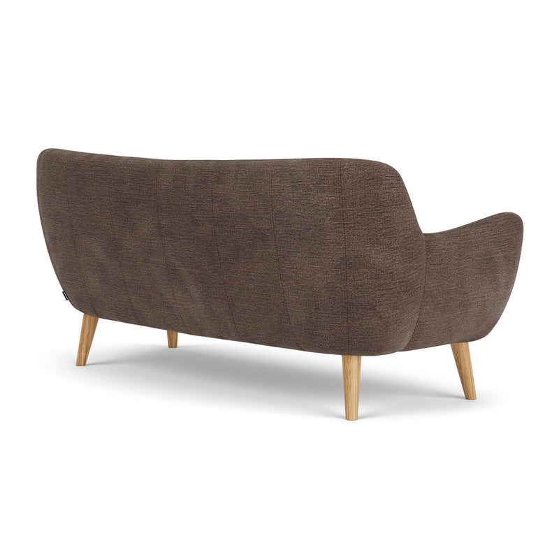 Aulla Cacao Textured Weave / Oak