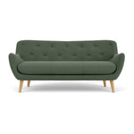 Cura Dark Green Weave / Oak