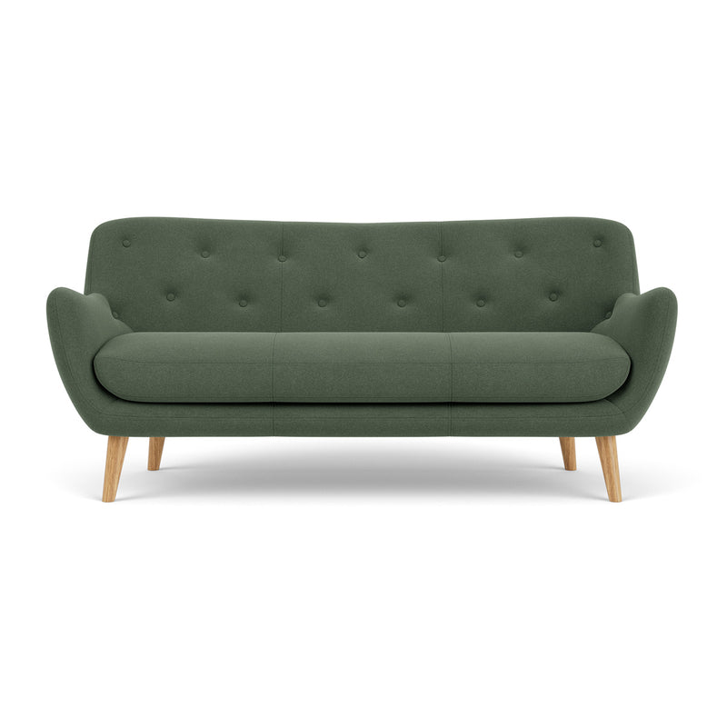 Cura Dark Green Weave / Oak