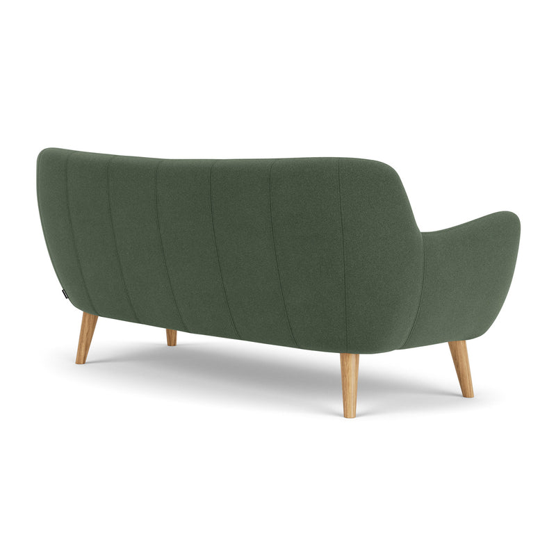 Cura Dark Green Weave / Oak