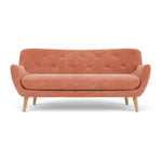 Danny Dusty Rose Textured Weave / Oak