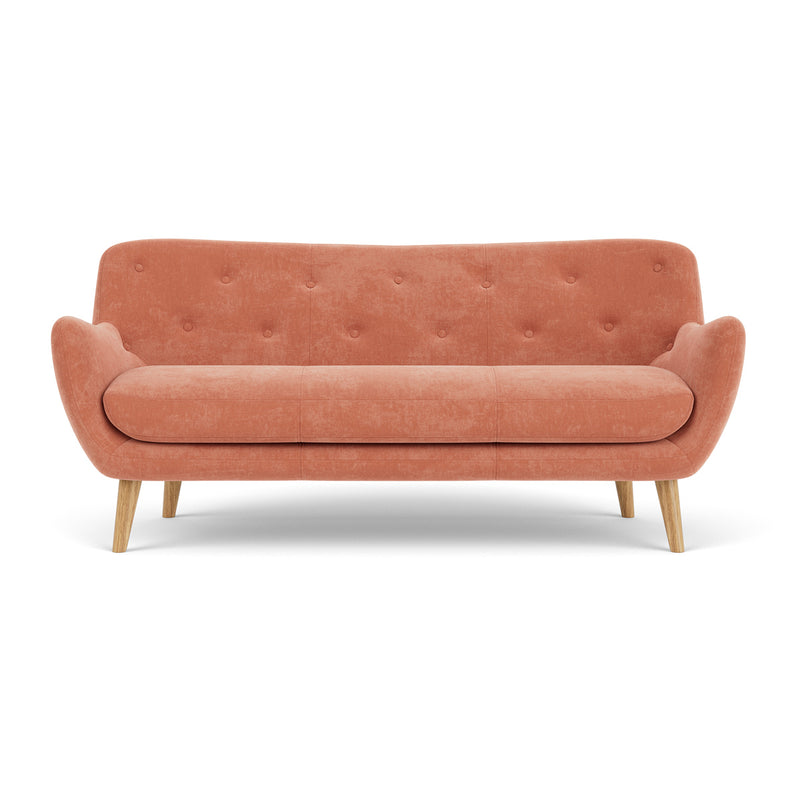 Danny Dusty Rose Textured Weave / Oak