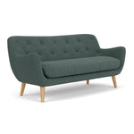 Form Blue Grey Fabric / Oak