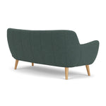 Form Blue Grey Fabric / Oak