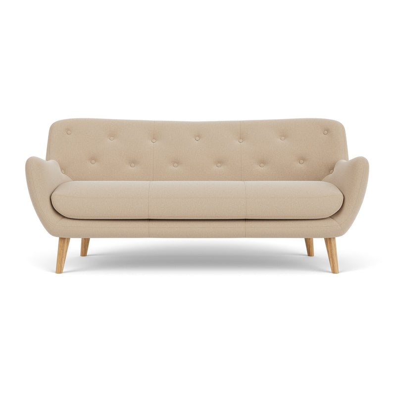 Form Cream Fabric / Oak