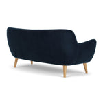 Lux Navy Velvet / Oak