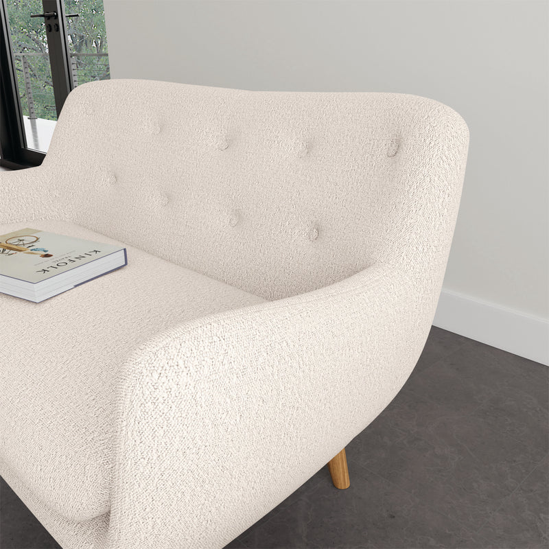 Maya Cream Boucle / Oak