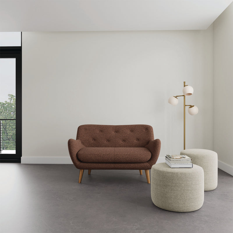 Pebble Rust Boucle / Oak