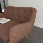 Pebble Rust Boucle / Oak
