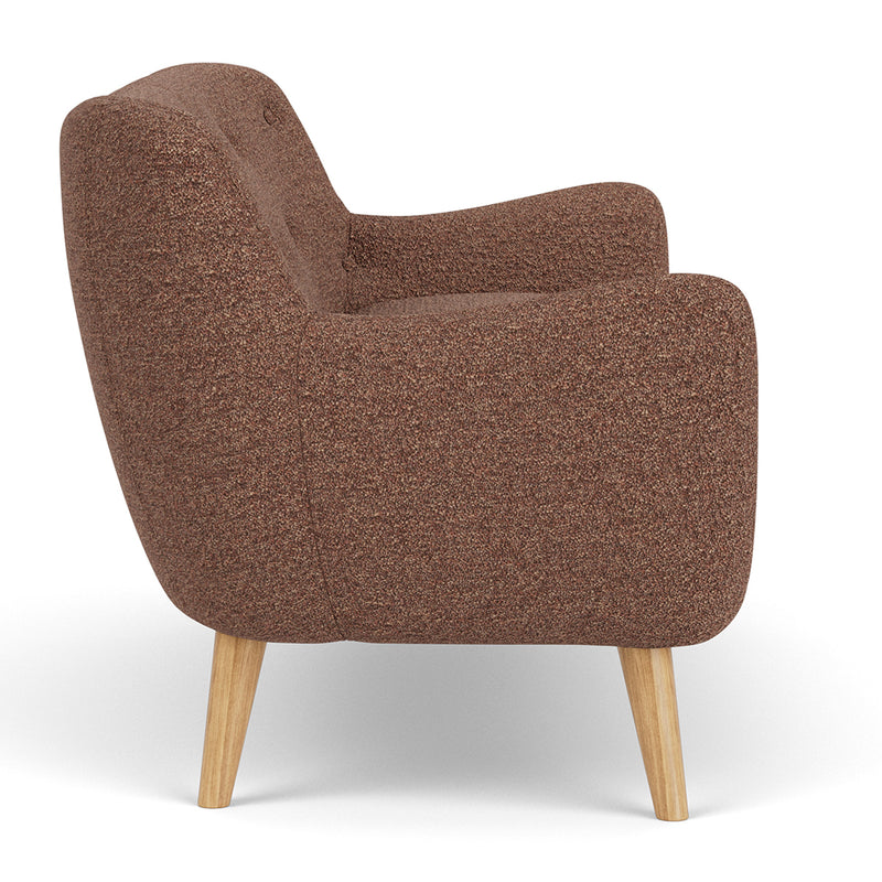 Pebble Rust Boucle / Oak