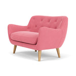 Firenze Bubblegum Fabric / Oak