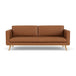 Johan Leather 3 Seater Sofa