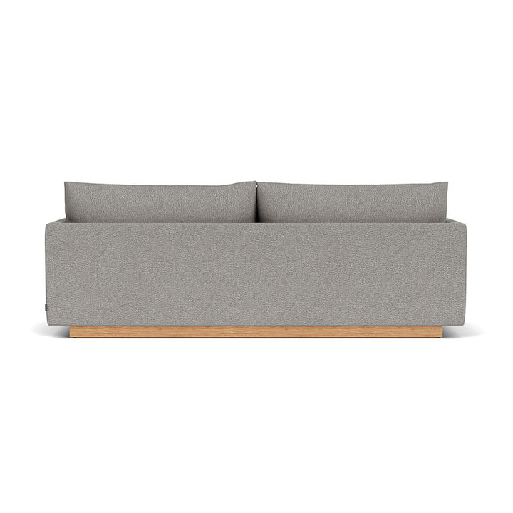 Kenta Boucle 3 Seater Sofa (Oak, Warm Grey)