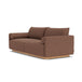 Kenta Boucle 3 Seater Sofa (Oak, Rust)