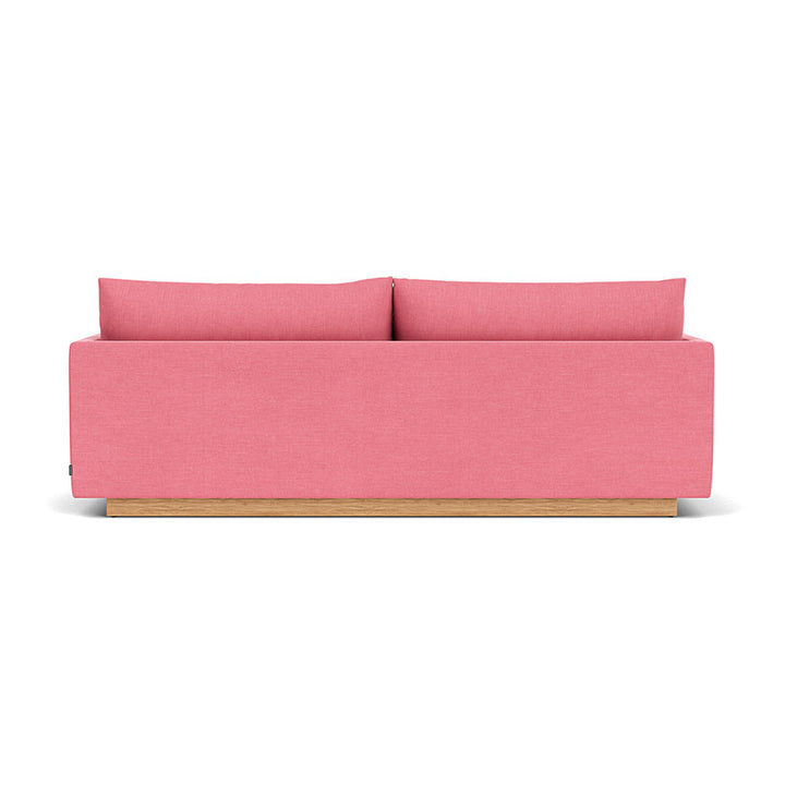 Kenta Fabric 3 Seater Sofa (Oak, Bubble Gum)