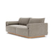Kenta Fabric 3 Seater Sofa (Oak, Forest Mole)