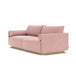 Kenta Fabric 3 Seater Sofa (Oak, Rosa)