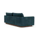 Kenta Fabric 3 Seater Sofa (Walnut Natural, Dust Blue)