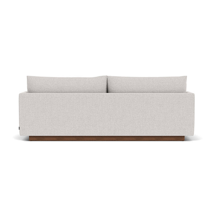 Kenta Fabric 3 Seater Sofa (Walnut Natural, Cool Grey Weave)