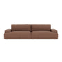 Leonora 3.5 Seater Sofa - Pebble Rust Boucle