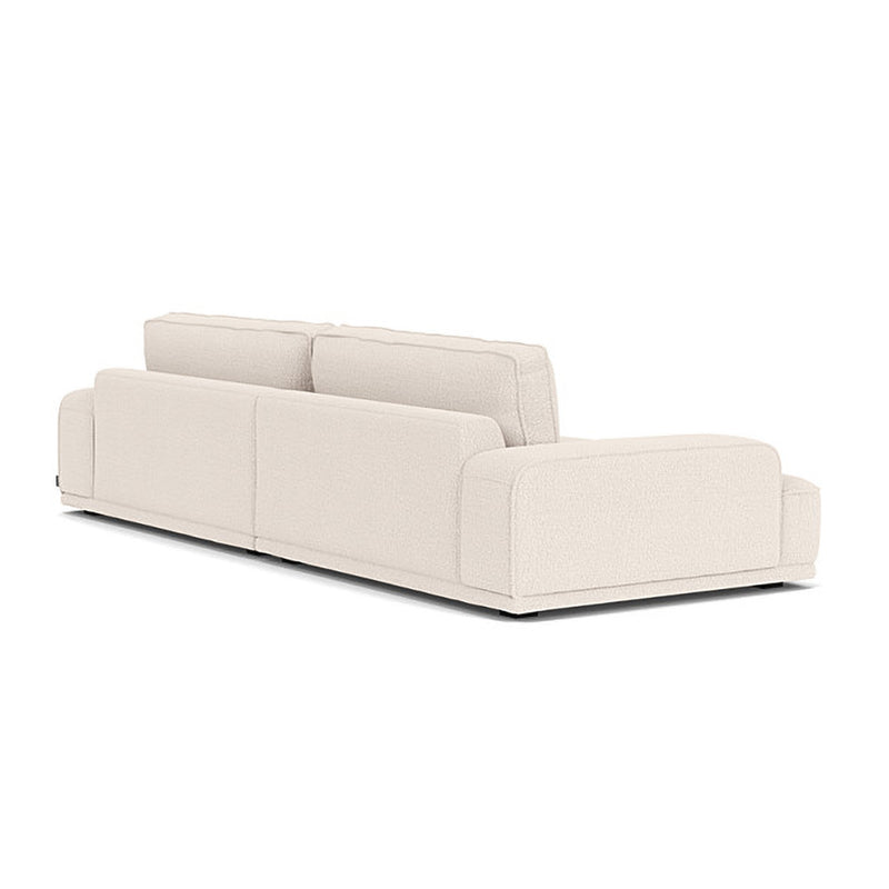 Leonora Boucle 3.5 Seater Sofa (Cream)