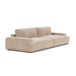 Leonora Fabric 3.5 Seater Sofa (Cream)