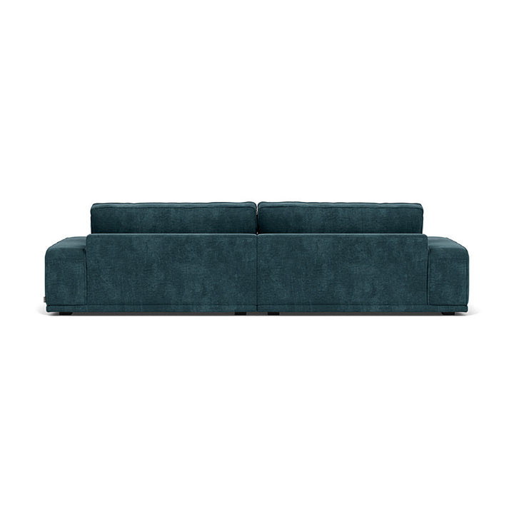 Leonora Fabric 3.5 Seater Sofa (Dust Blue)