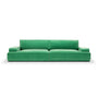 Leonora 3.5 Seater Sofa - Moss Grass Green Fabric
