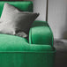 Leonora Fabric 3.5 Seater Sofa (Grass Green)