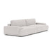 Leonora Fabric 3.5 Seater Sofa (Cool Grey Weave)