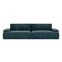 Leonora 3.5 Seater Sofa - Danny Dust Blue Textured Weave