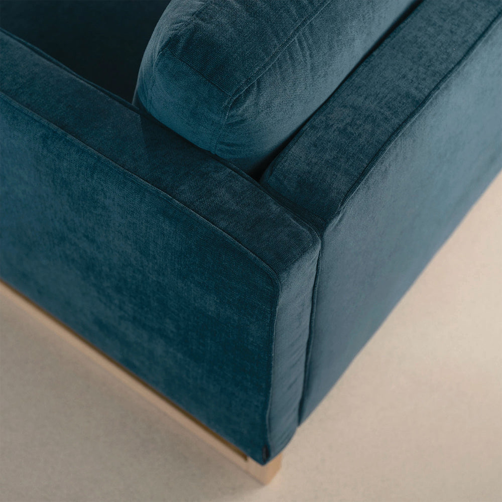 Danny Dust Blue Textured Weave