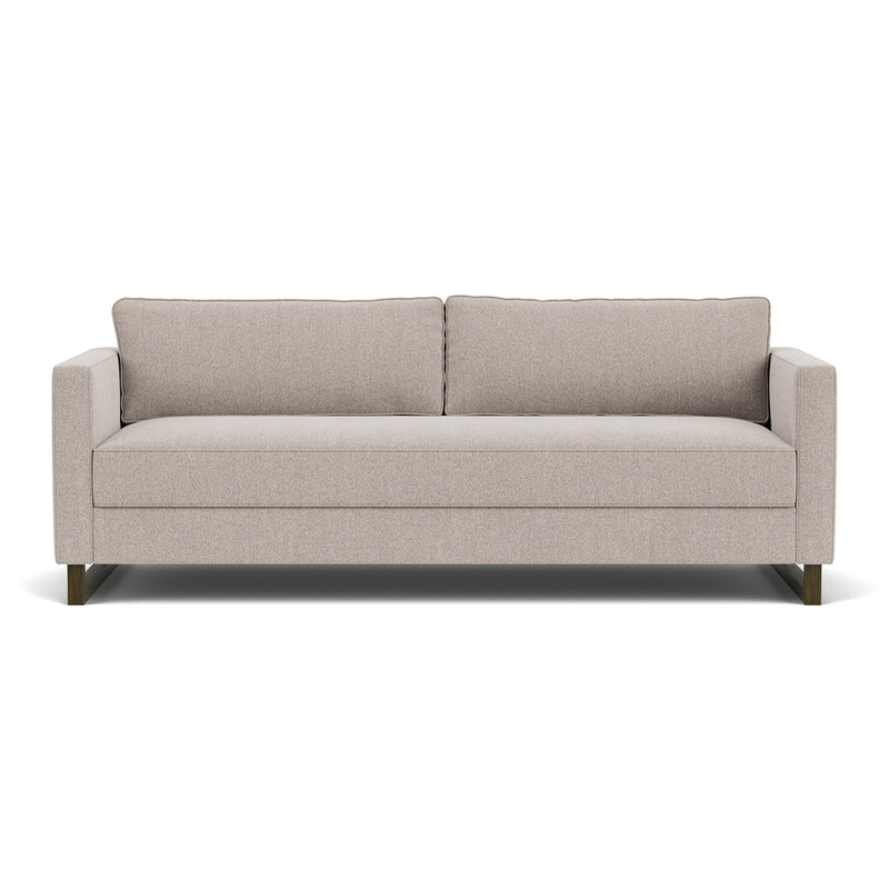 Agnes Brown Textured Weave / Dark Walnut