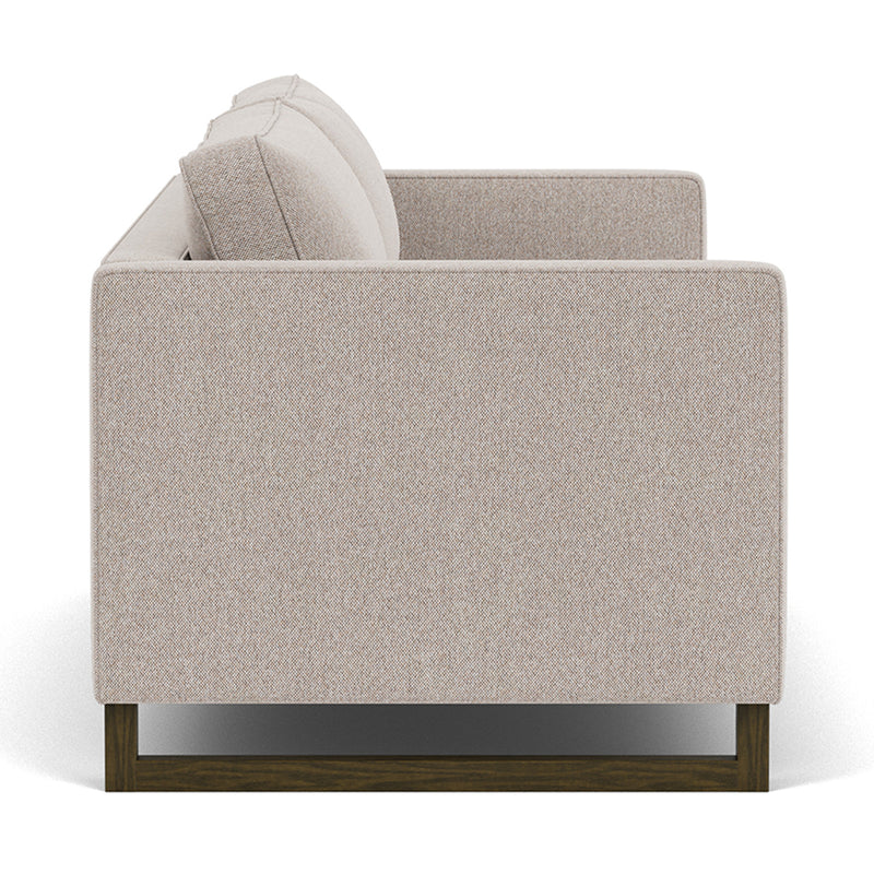 Agnes Brown Textured Weave / Dark Walnut