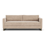 Danny Cream Textured Weave / Dark Walnut