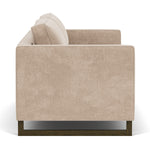 Danny Cream Textured Weave / Dark Walnut