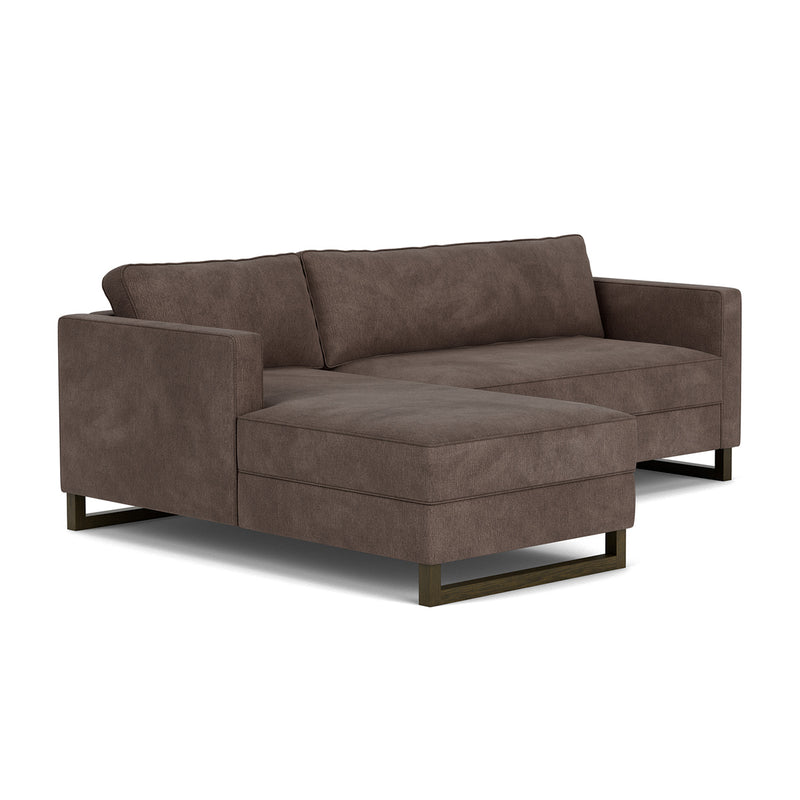 Aulla Cacao Textured Weave / Dark Walnut