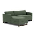 Cura Dark Green Weave / Dark Walnut