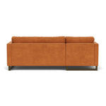Danny Amber Textured Weave / Dark Walnut