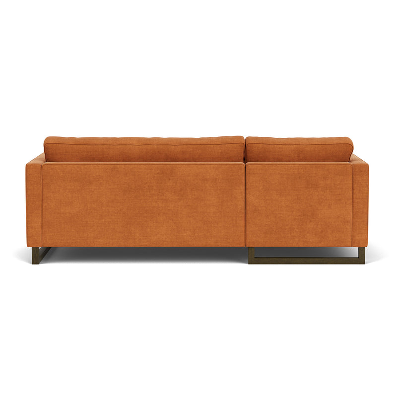 Danny Amber Textured Weave / Dark Walnut