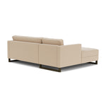 Form Cream Fabric / Dark Walnut