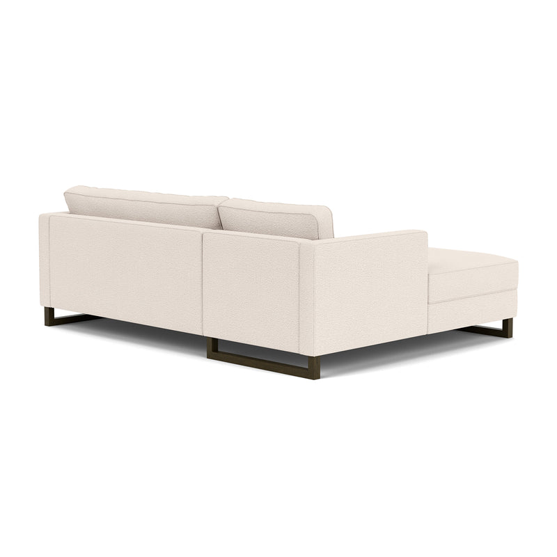 Maya Cream Boucle / Dark Walnut